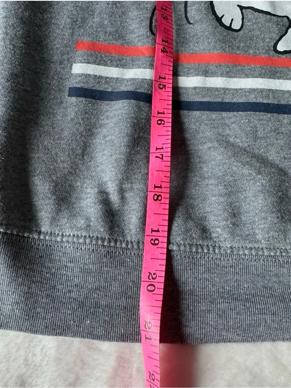 Old Navy Gray Sweatshirt with Blue Logo Tag